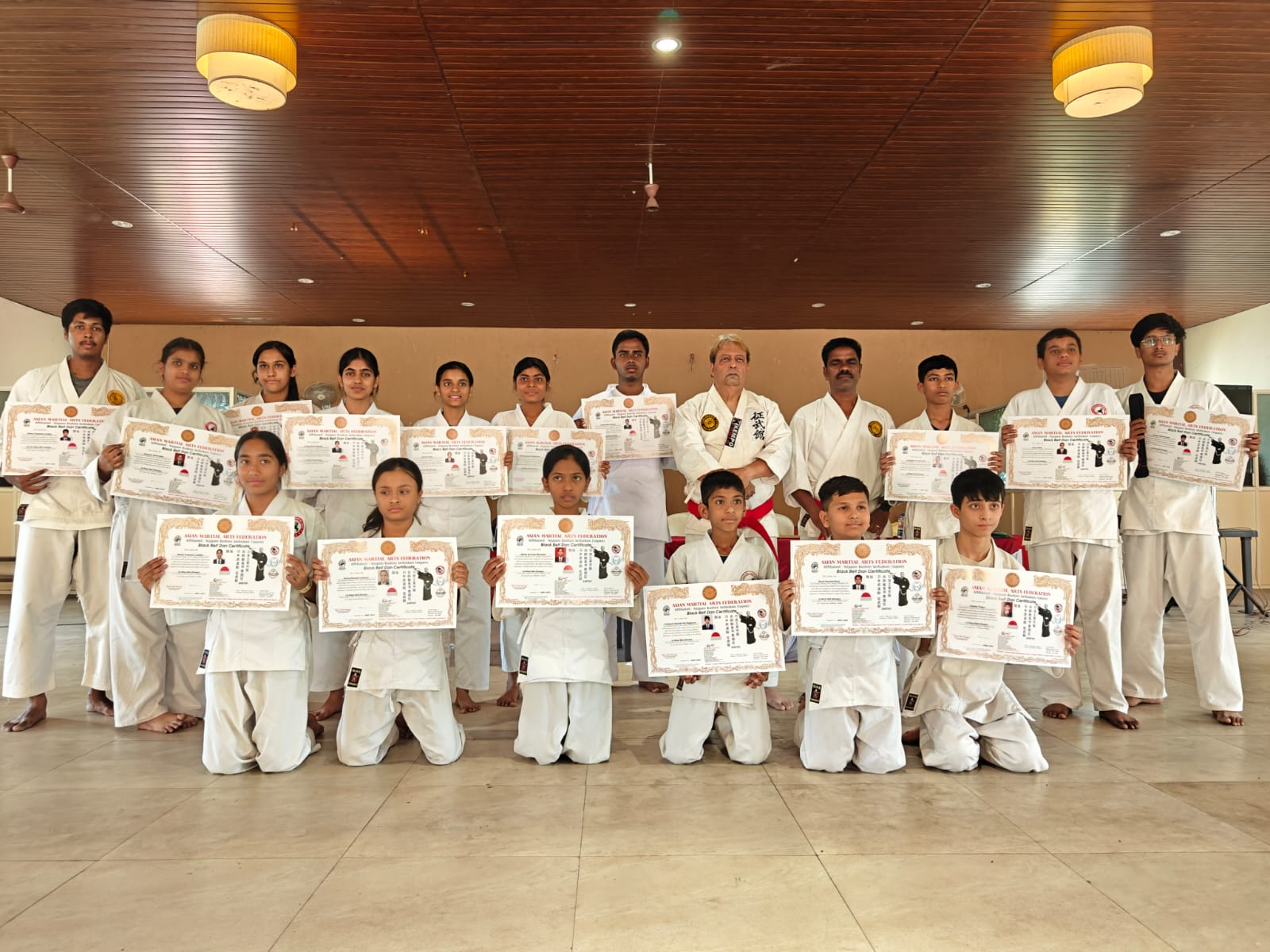Belt Distribution Ceremony